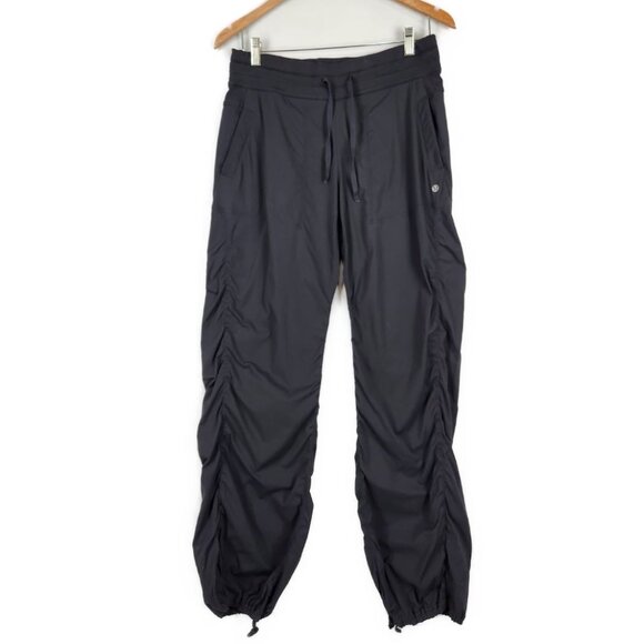 Lululemon Dance Studio Pants Women's 8 Black Lightweight Swift Fabric Joggers - Picture 1 of 7